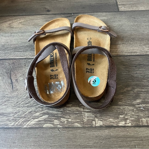 Birkenstocks Daloa Women's Sandals Leather Brown Size 37/240 NEW - Picture 4 of 7